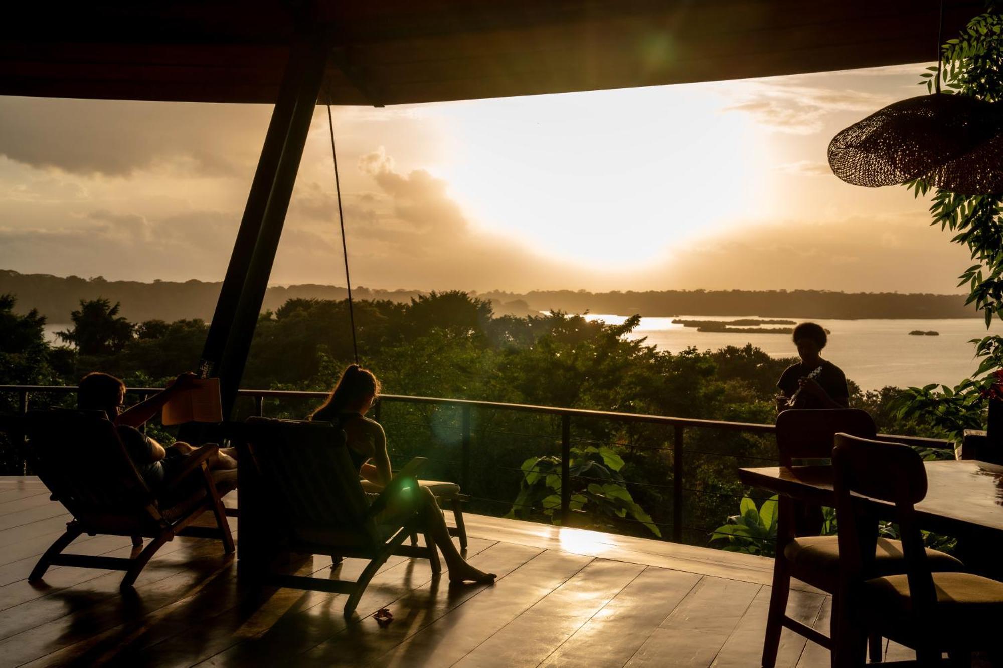 La Loma Jungle Lodge And Chocolate Farm Bocas Town Exterior foto